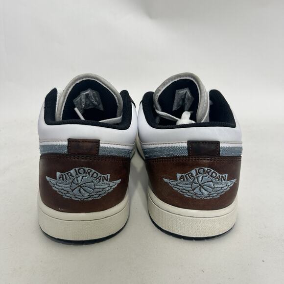 Nike Air Jordan Retro 1 Low SE “White Blue Grey Brown” main image 6